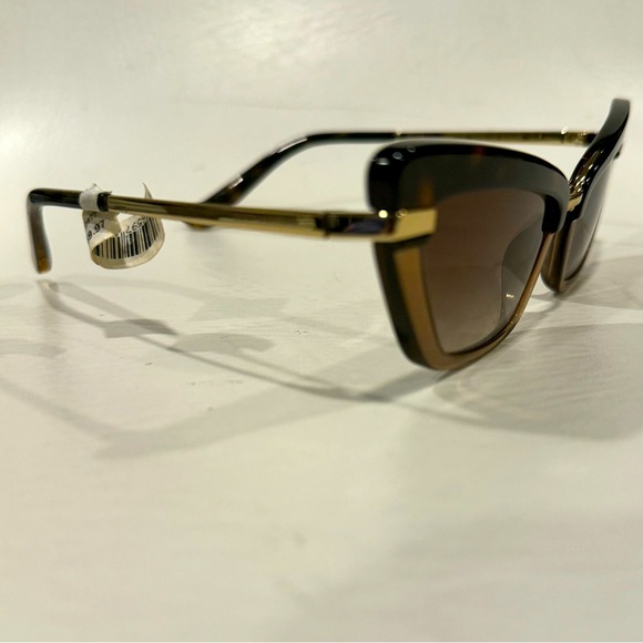 ☀️ Dolce & Gabbana ☀️ DG Cat-Eye Sunglasses NEW Havana - Picture 3 of 10